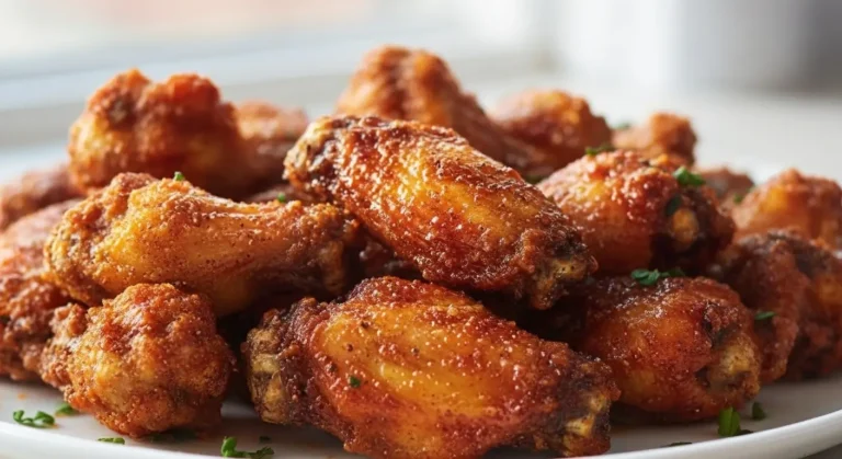 Crispy Dry Rub Chicken Wings