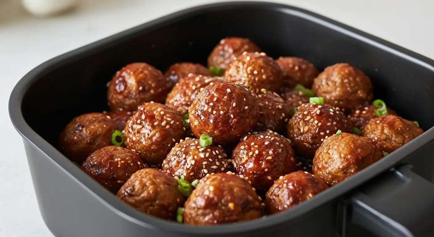 Korean BBQ Meatballs