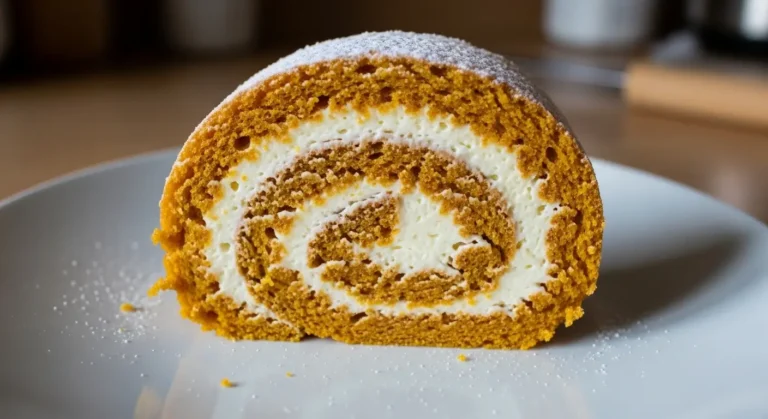 Pumpkin Roll Cake