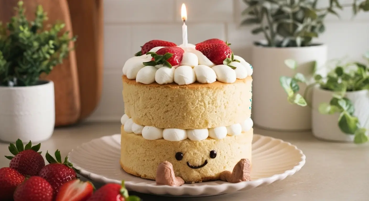 Jelly Cat Birthday Cake