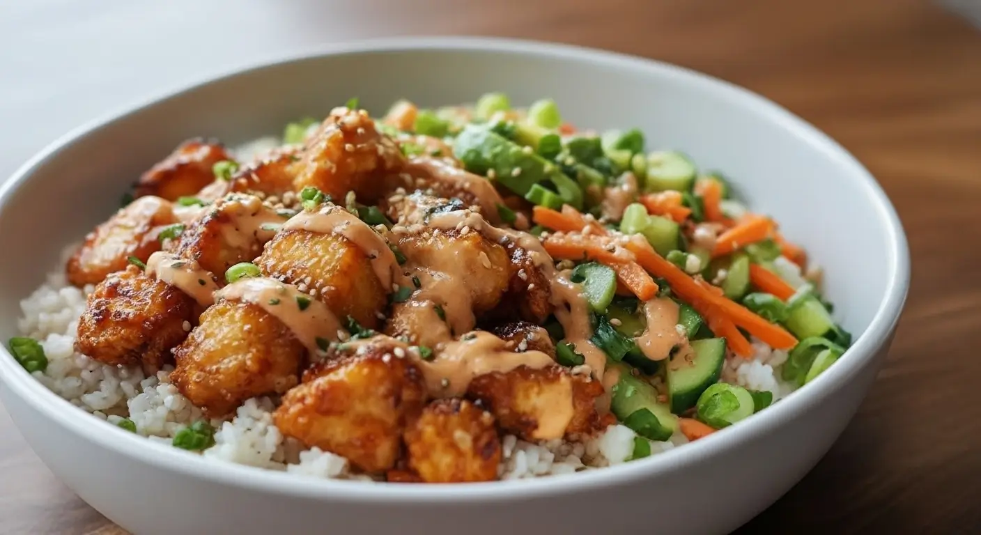 Bang Bang Chicken Bowl
