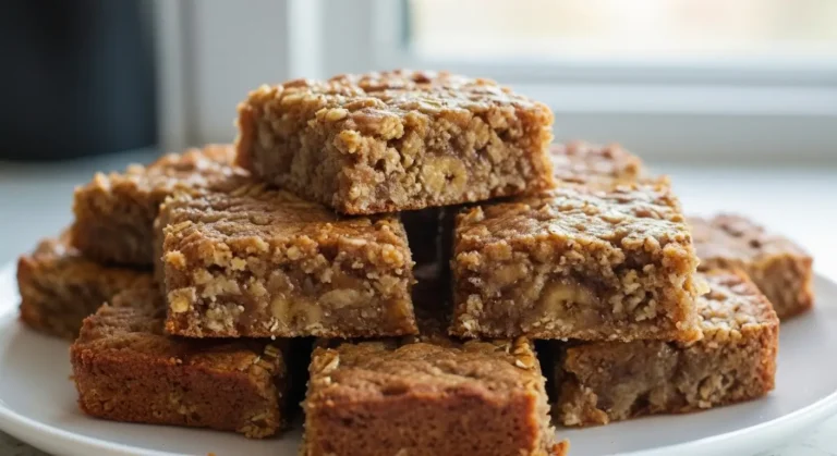 Banana Oatmeal Bars
