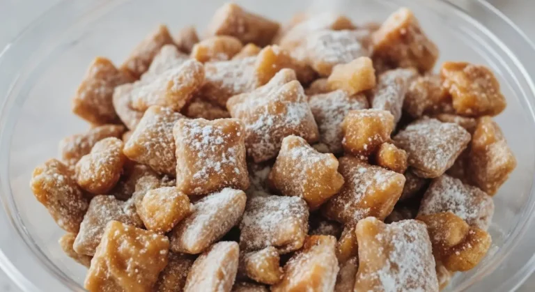 Caramel Apple Puppy Chow