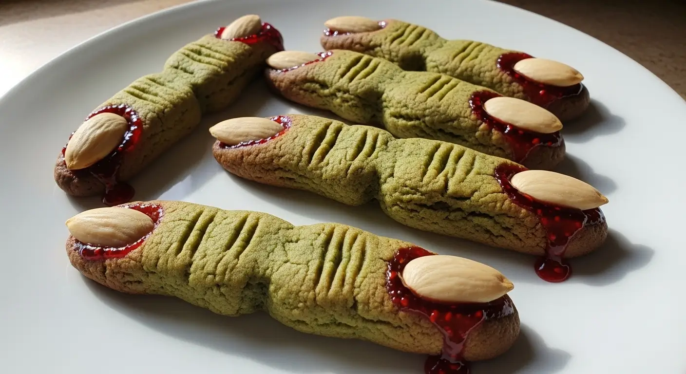 Witches Fingers Cookies