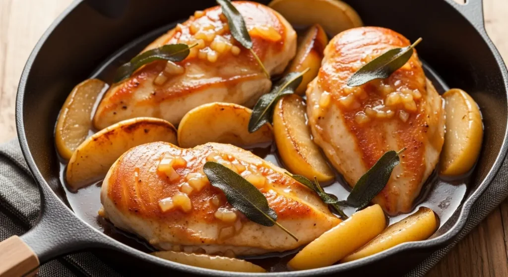 Skillet Apple Cider Chicken