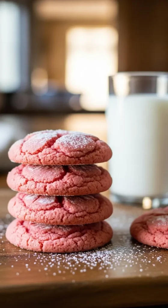 Strawberry Sugar Cookies