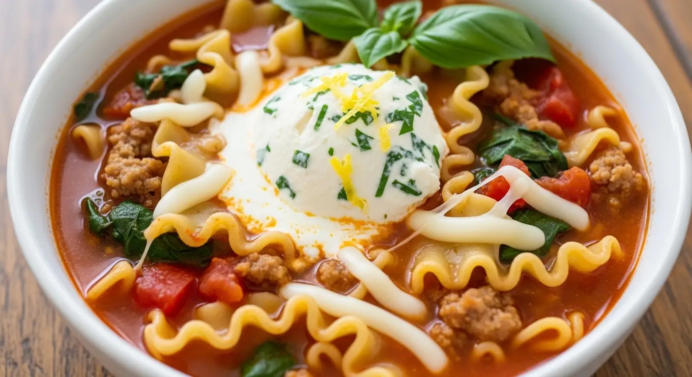Lasagna Soup