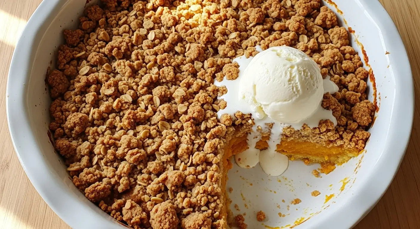 Pumpkin Pie Crisp