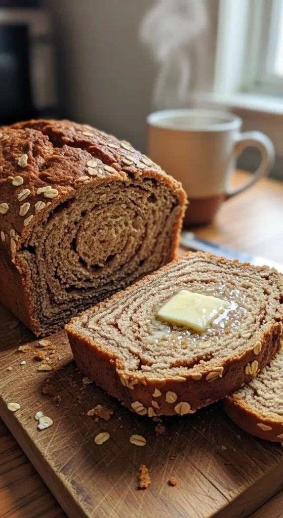 Cinnamon Oatmeal Bread