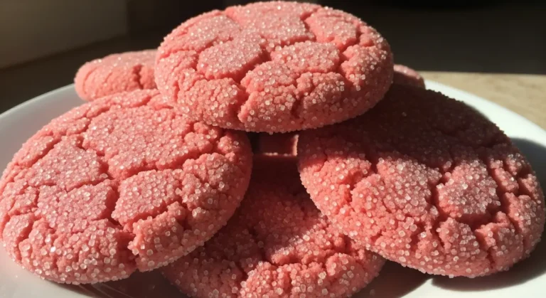 Strawberry Sugar Cookies
