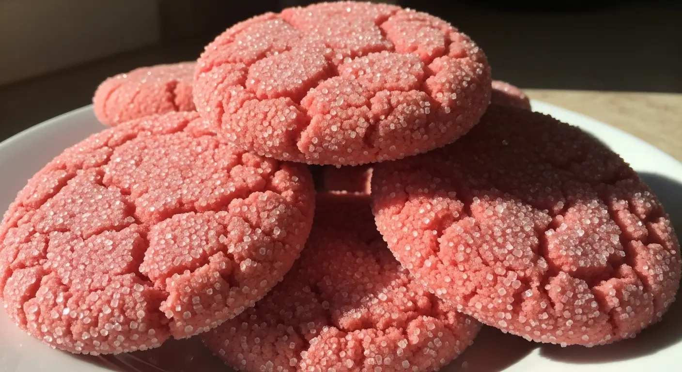 Strawberry Sugar Cookies
