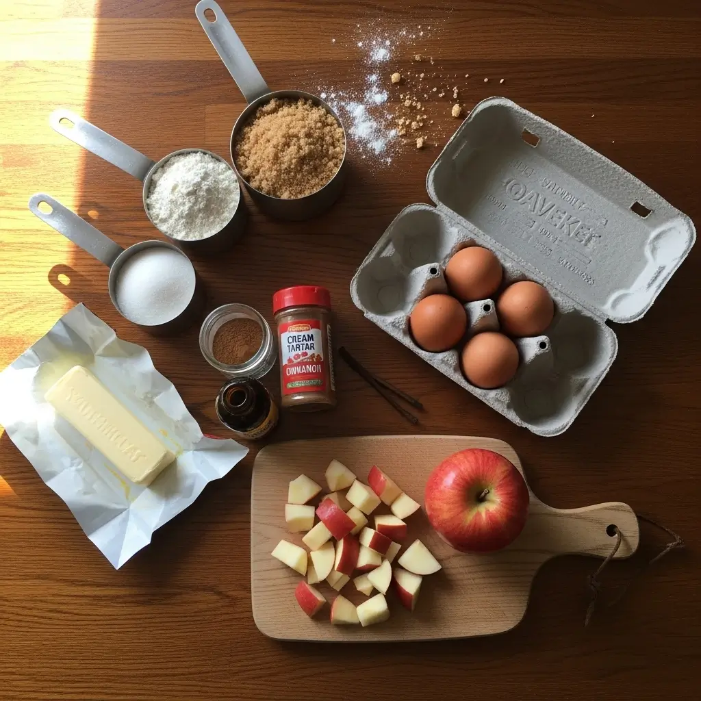 Apple Snickerdoodle Cookies