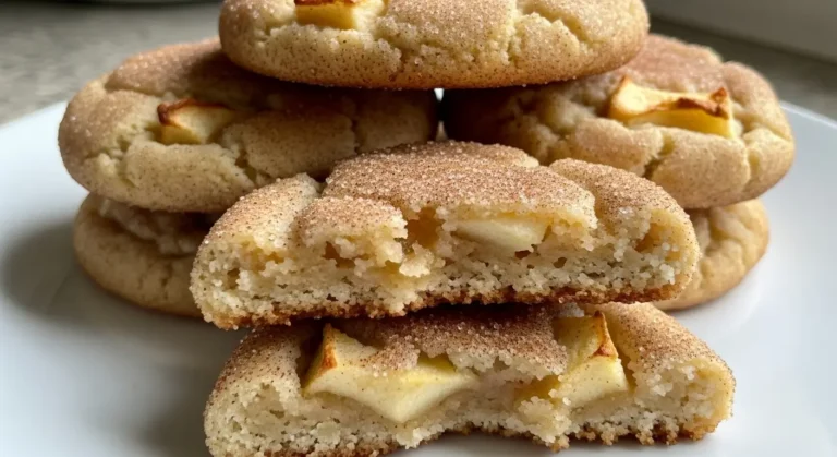 Apple Snickerdoodle Cookies