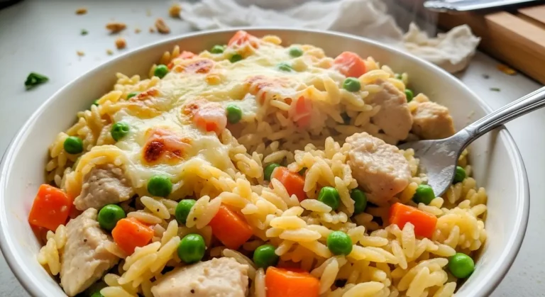 One Pot Chicken Pot Pie Orzo