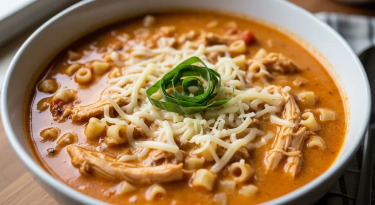 Creamy Chicken Parmesan Soup