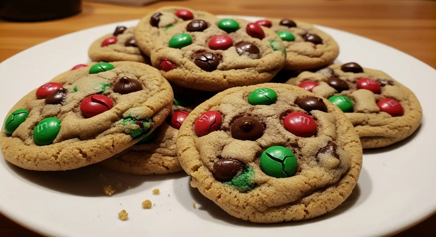 Christmas Chocolate Chip Cookies
