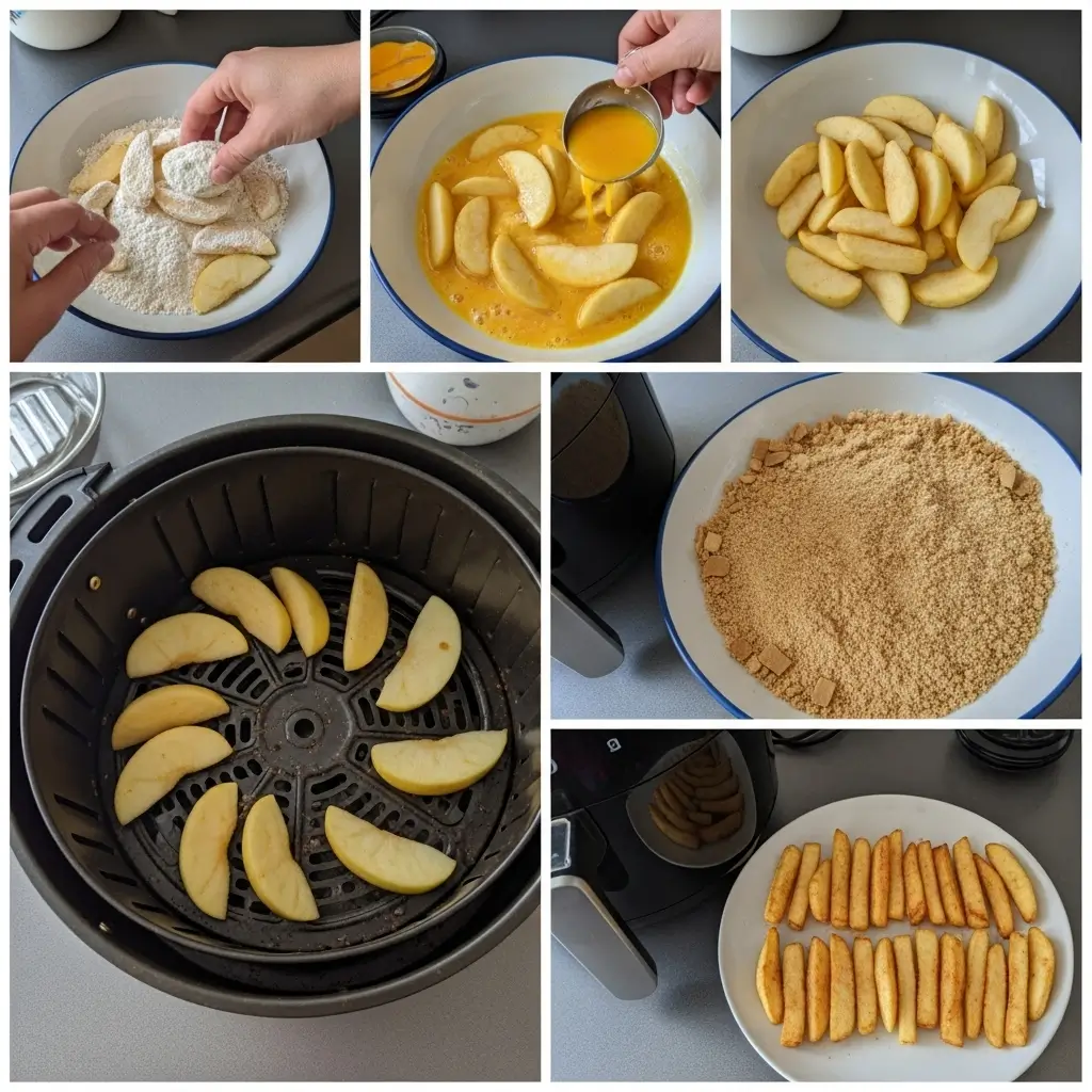 Air Fryer Apple Fries
