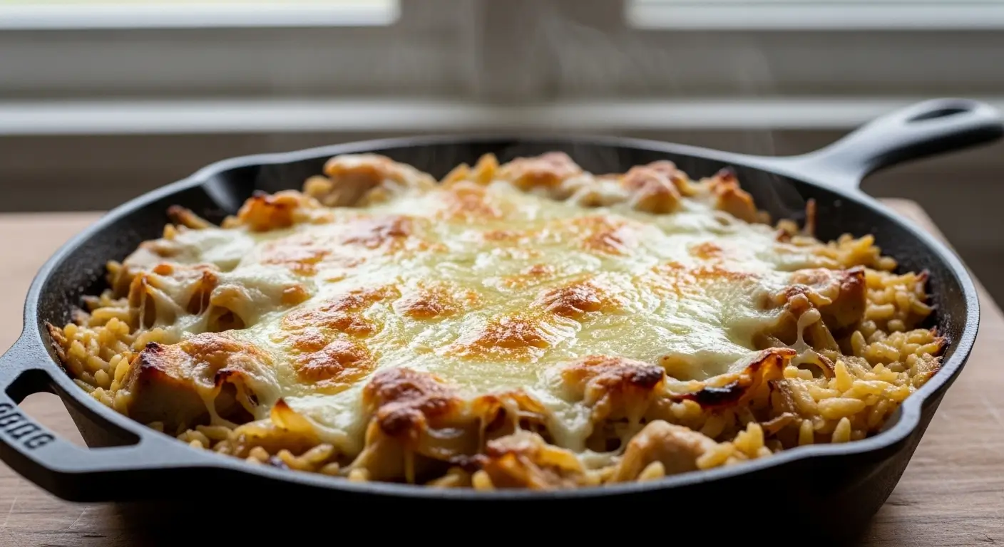 French Onion Chicken Orzo