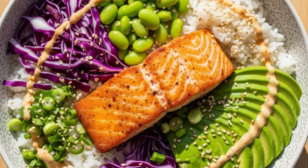 Salmon Rice Bowl