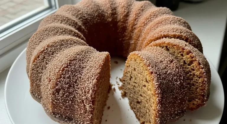 Apple Cider Donut Cake