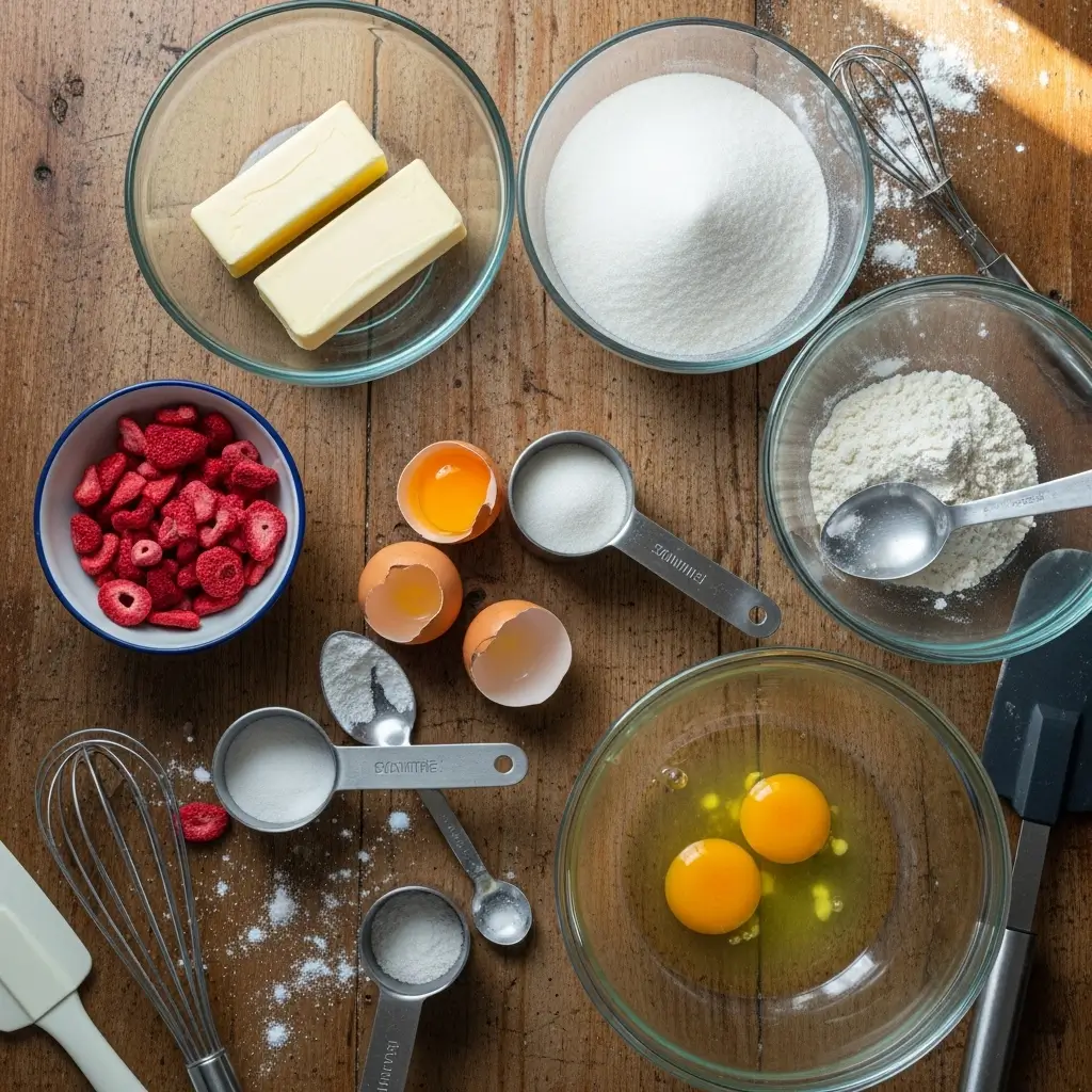 Strawberry Sugar Cookies