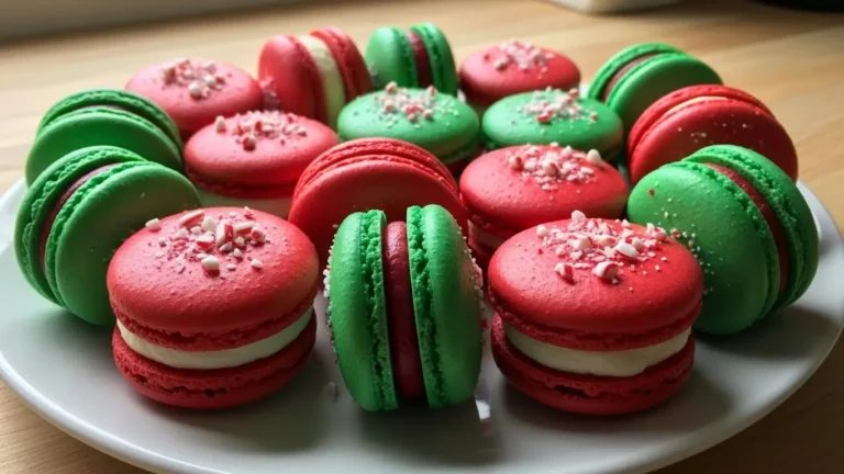 Christmas Macarons