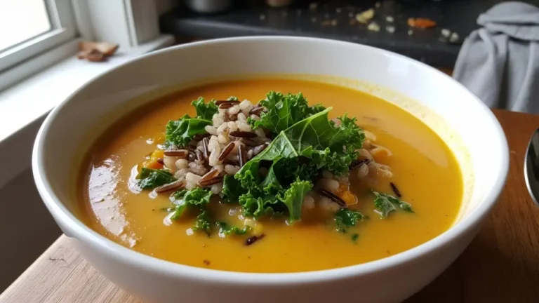 Pumpkin Wild Rice Soup
