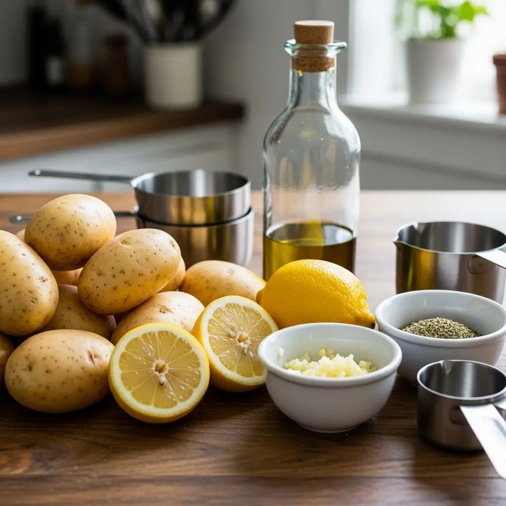 Greek Lemon Potatoes