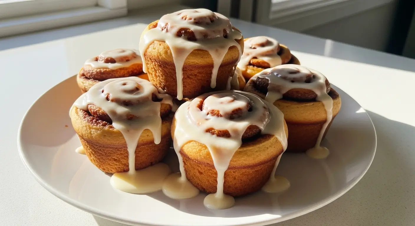 Cinnamon Roll Muffins