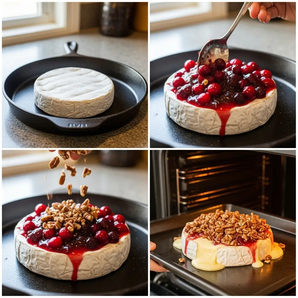 Cranberry Pecan Baked Brie
