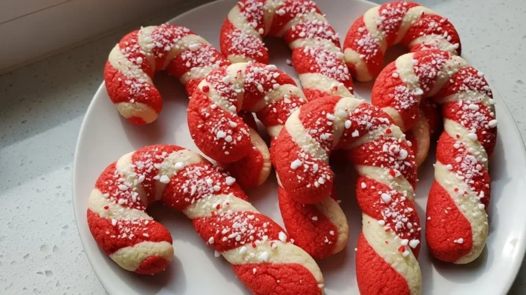 Candy Cane Cookies