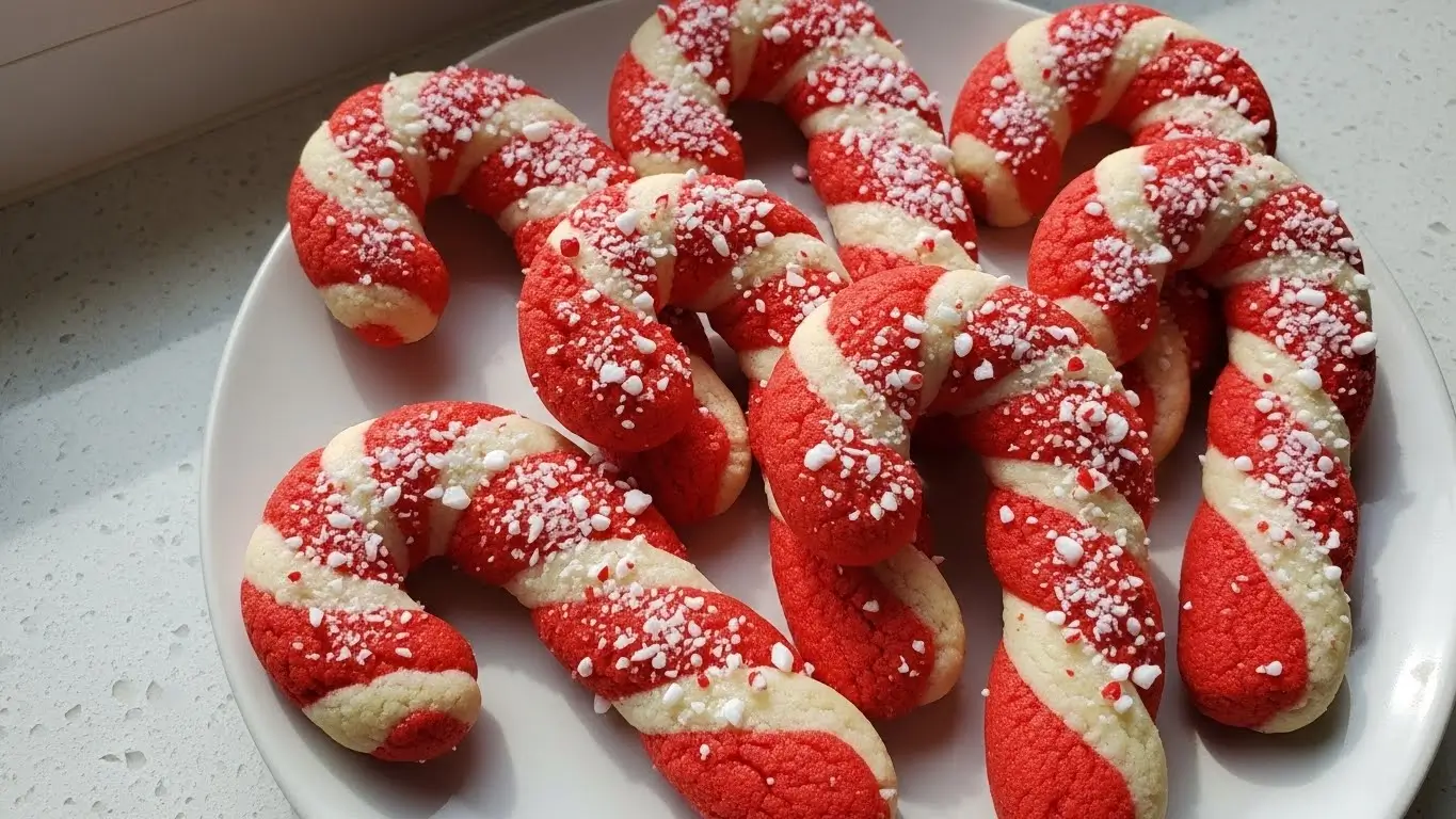 Candy Cane Cookies