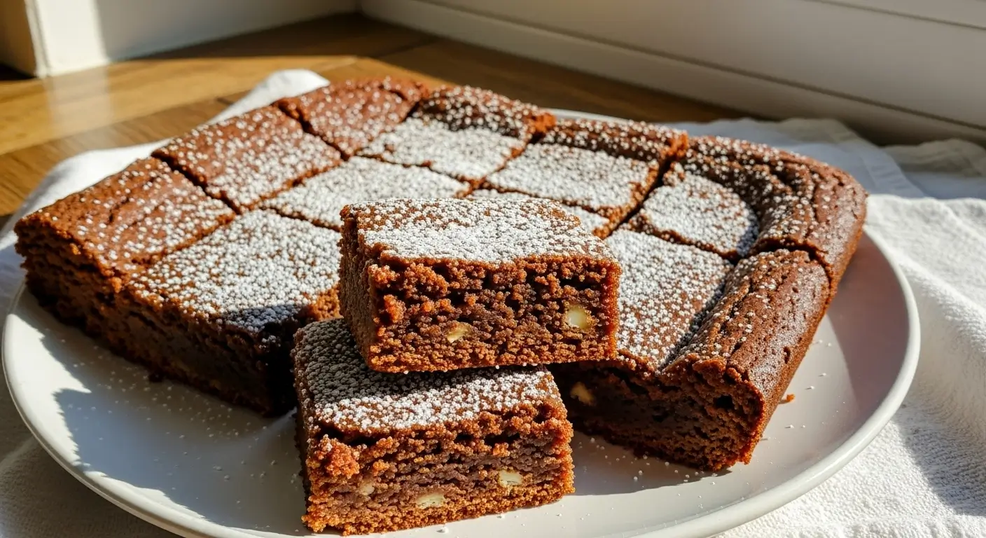 Gingerbread Brownies