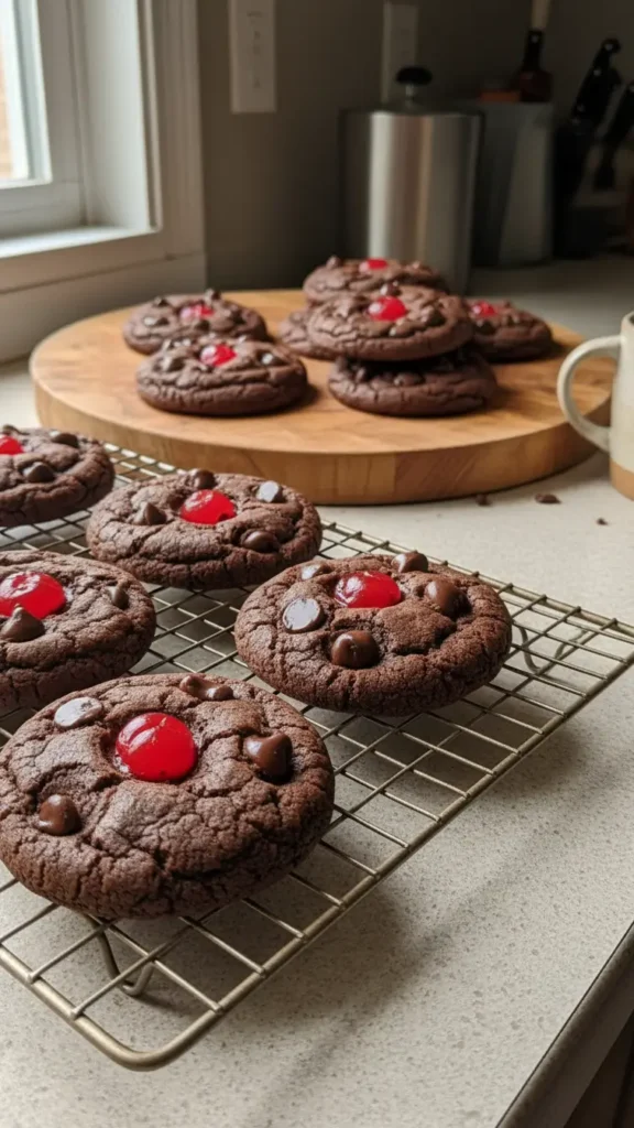 Chocolate Cherry Cookies