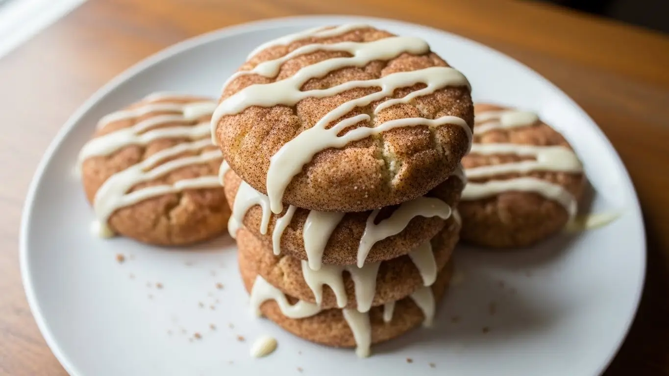 Eggnog Snickerdoodles