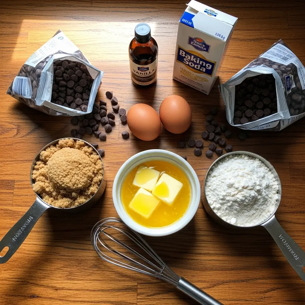 Bakery Style Chocolate Chip Cookies