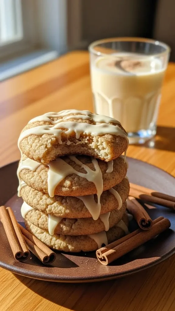 Eggnog Snickerdoodles