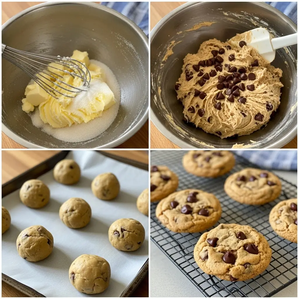 Bakery Style Chocolate Chip Cookies