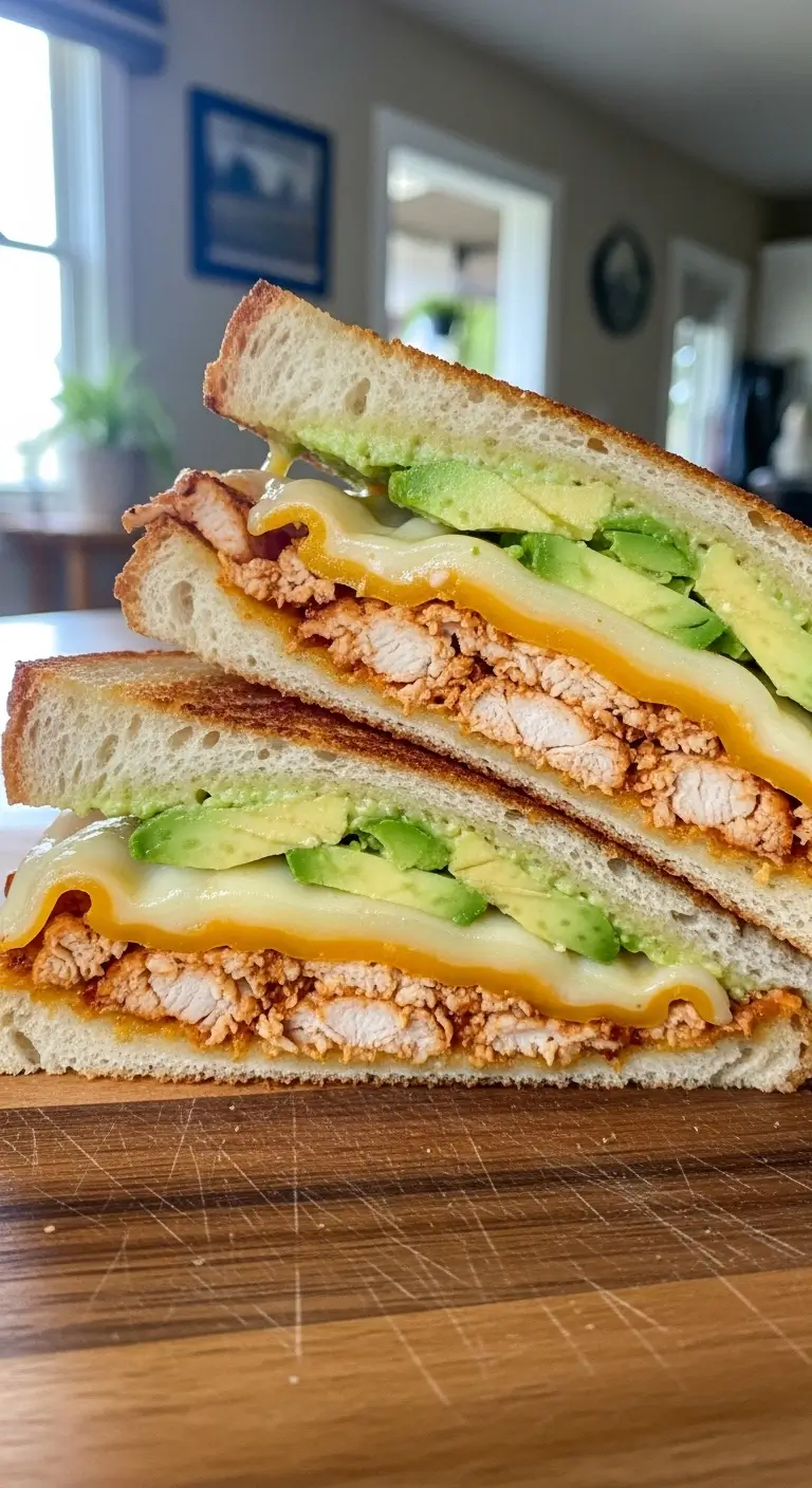 Chipotle Chicken Avocado Melt