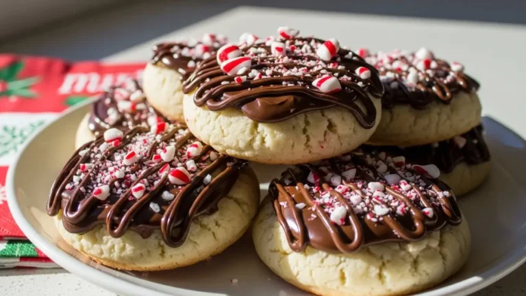 Peppermint Bark Cookies