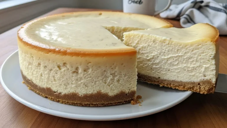 Vanilla Bean Brown Butter Cheesecake