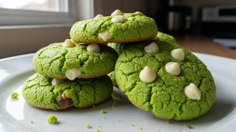 Pistachio Pudding Cookies