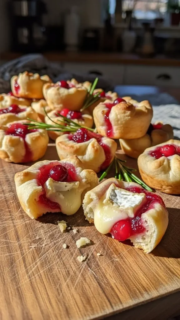 Cranberry Brie Bites