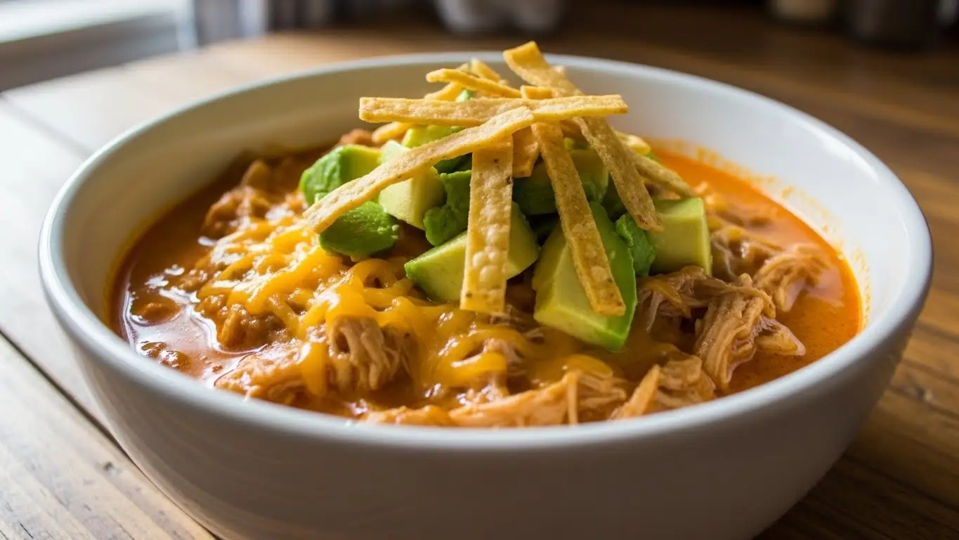 Creamy Chicken Enchilada Soup