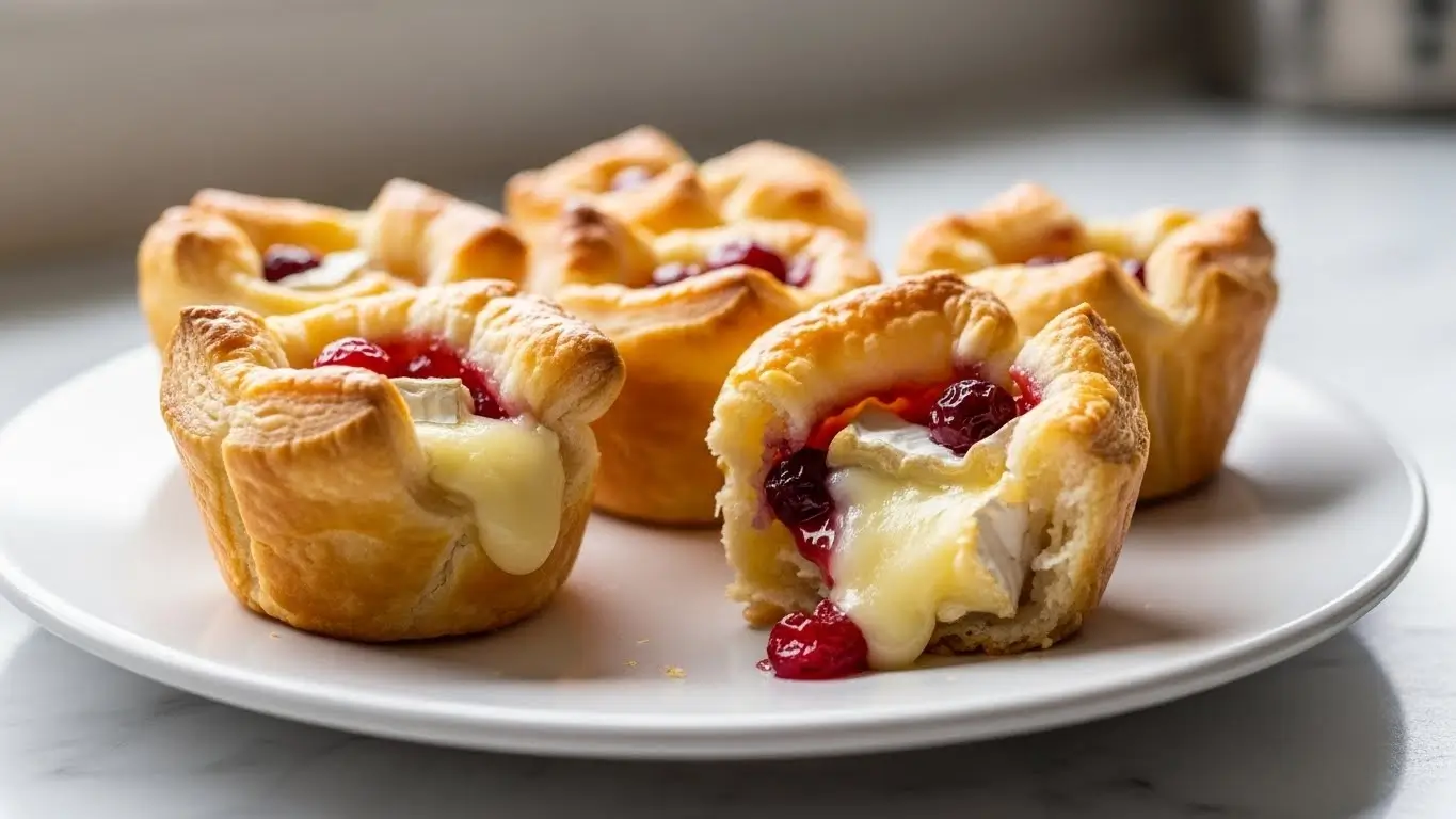 Cranberry Brie Bites