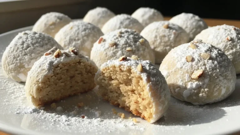 Almond Snowball Cookies
