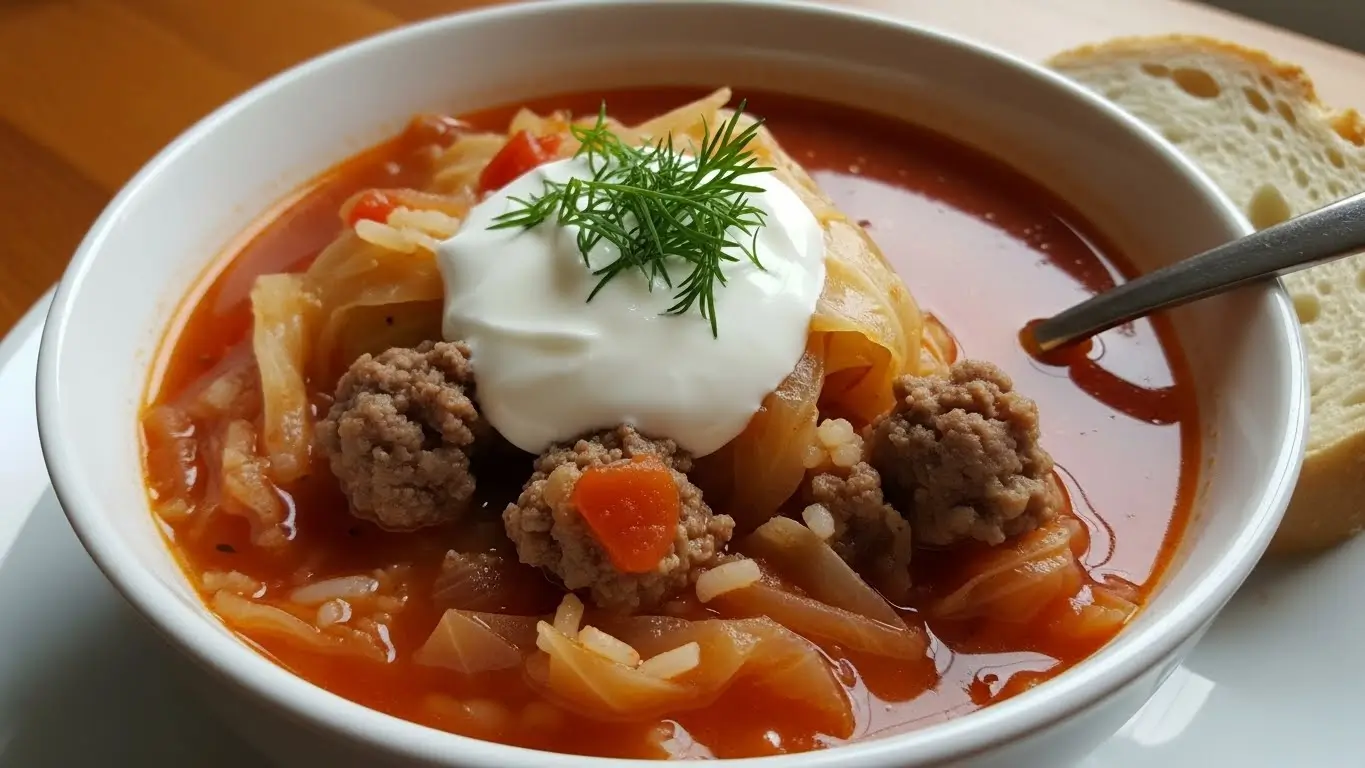 Cabbage Roll Soup