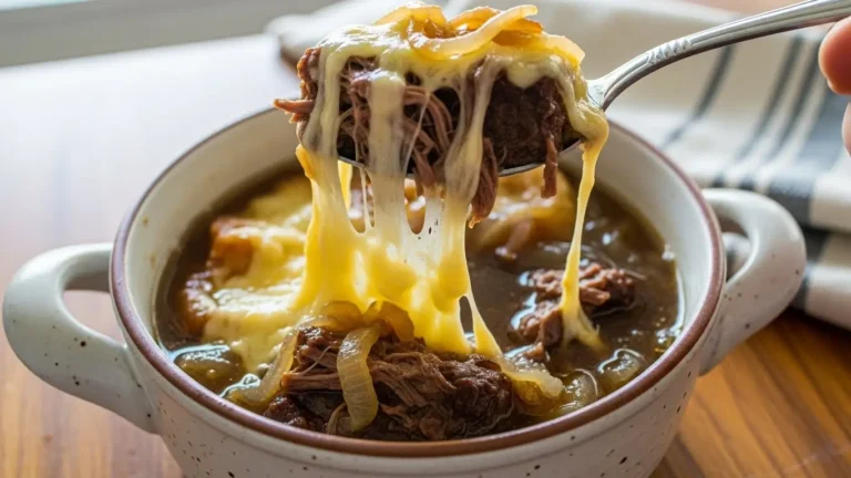 French Onion Short Rib Soup